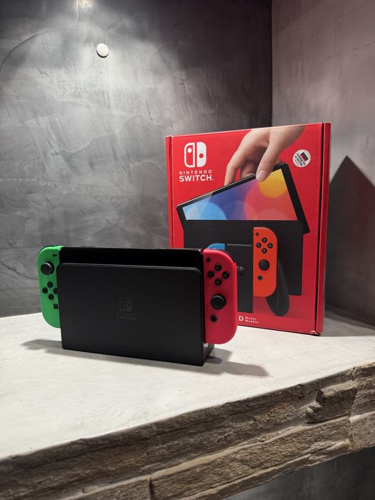 КАТО НОВО Nintendo Switch OLED + Pokemon Violet