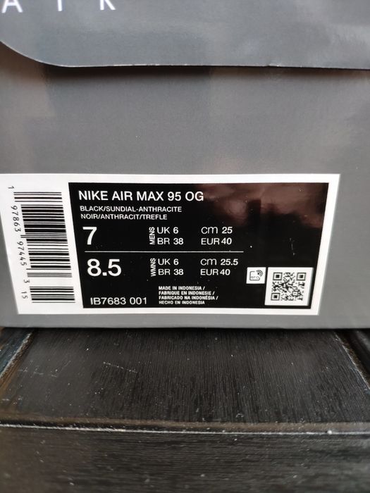 Маратонки NIKE AIR MAX 95 OG