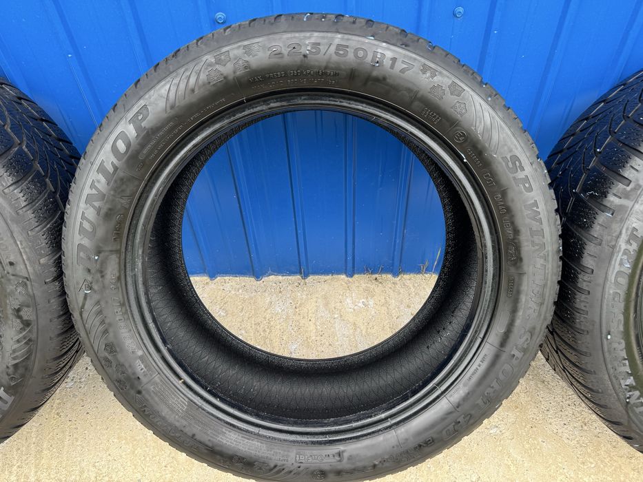4 anvelope 225 50 17 Iarna Dunlop SP Wintter Sport 4D extreme