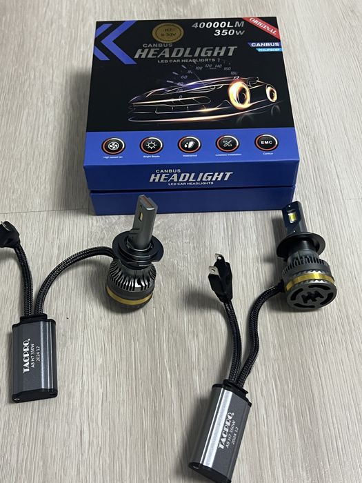 Bec LED H7 Model 2024 / A8, Canbus, 350W / 40000Lm - Promotie !!!