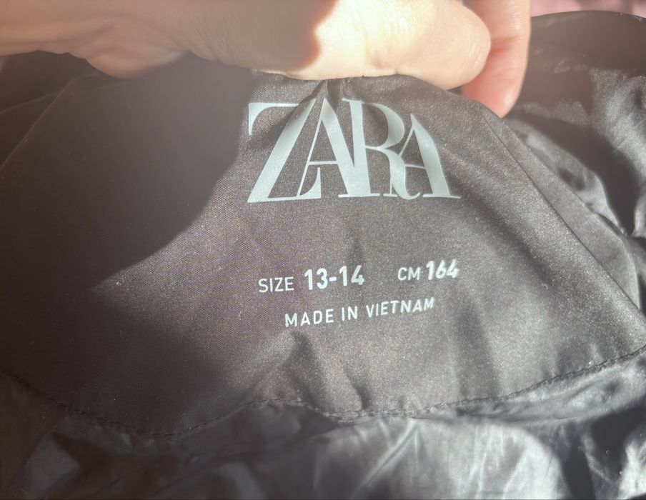 Зимний пуховик ZARA