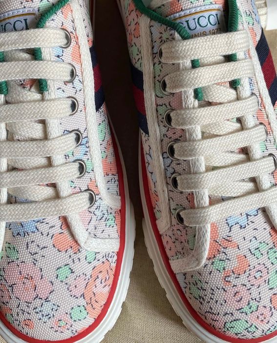 Оригинални Gucci дамски обувки Tennis 1977  Liberty London.
