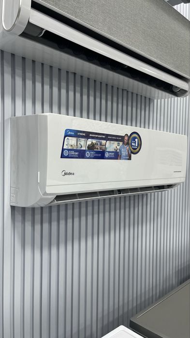 Кондиционер Midea модель NORDIC - 12,000 Btu / Inverter / Low Voltage