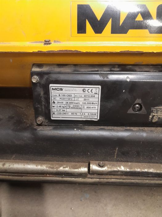 Тепловая пушка Master