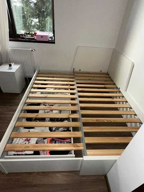 Pat de dormitor extensibil cu depozitare