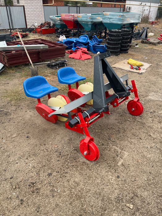 Рассадопосадочная машина двухрядная РПМ 2 D-Pol