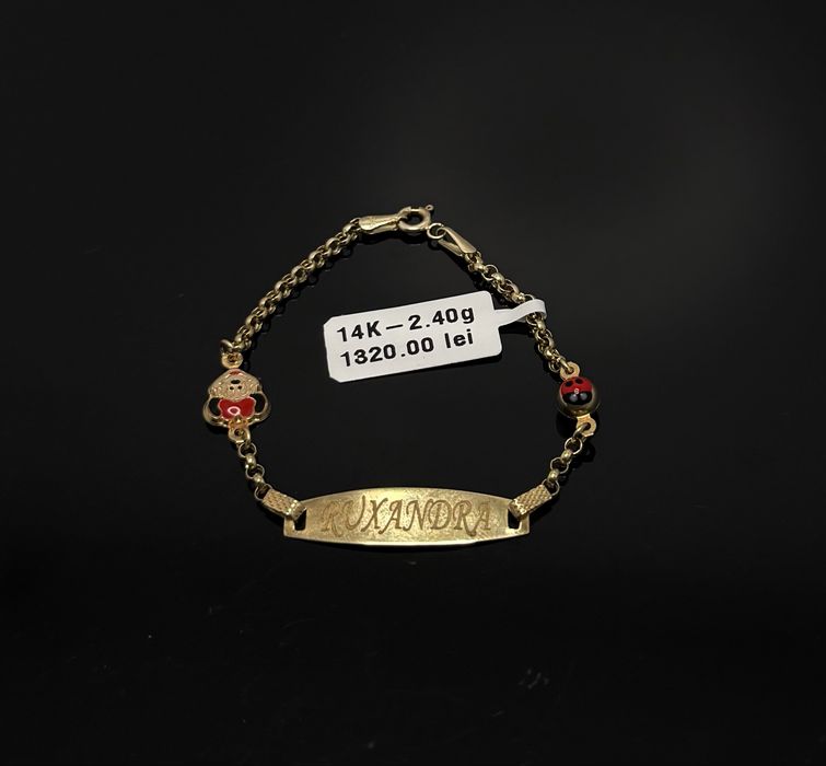 Bijuteria Royal bratara din aur 14k 2.40 gr