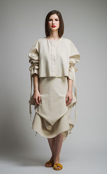 Jacheta broderie spate, Nicoleta Obis, marime S/M, noua