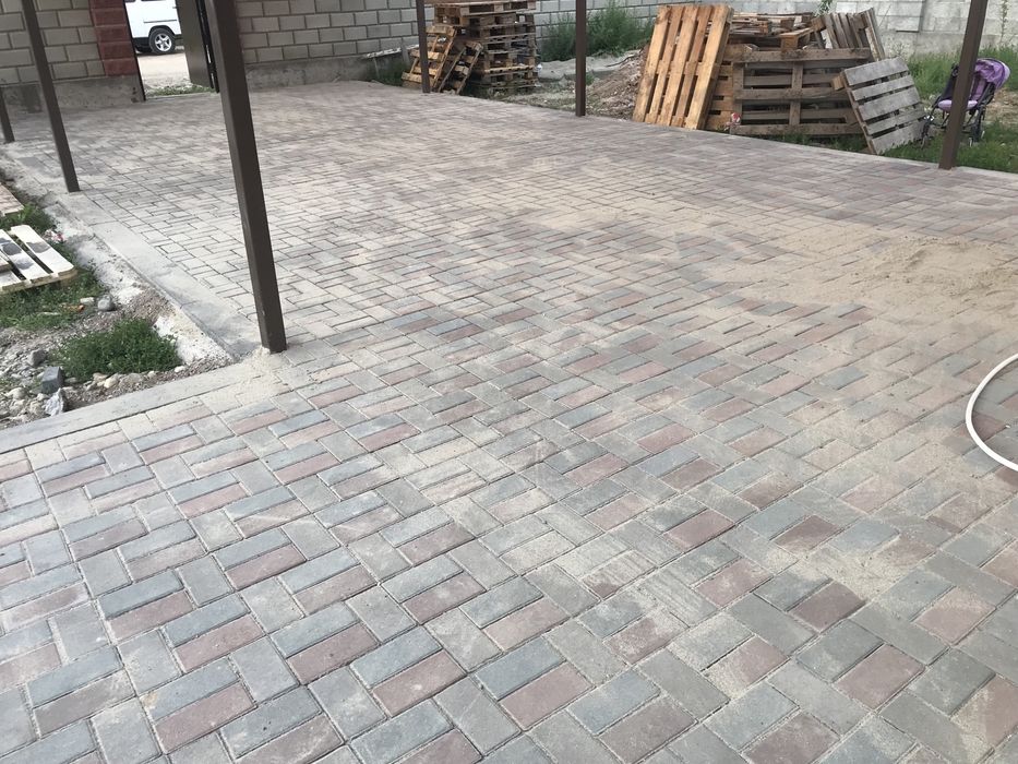 Брусчатка укладко брусчатки