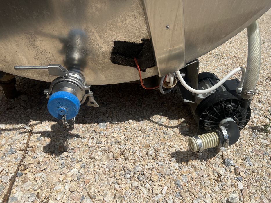 Цистерна за мляко/неръждаема цистерна 2500 L