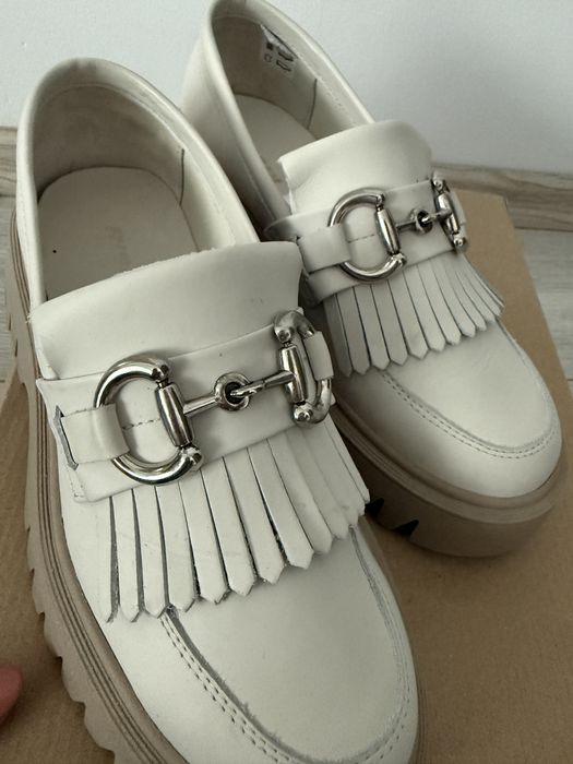 Mocasini piele noi marimea 37