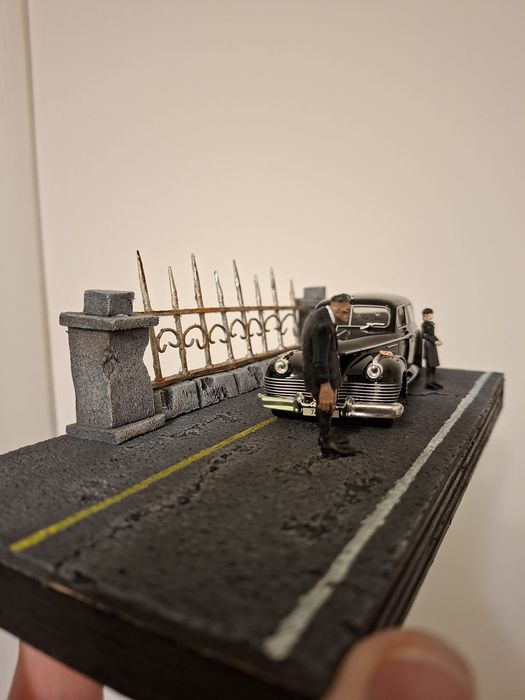 Diorama realizată manual Wesnday