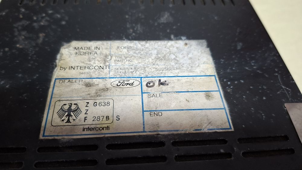 Egalizator grafic Cooper Graphic Equalizer Booster auto vintage