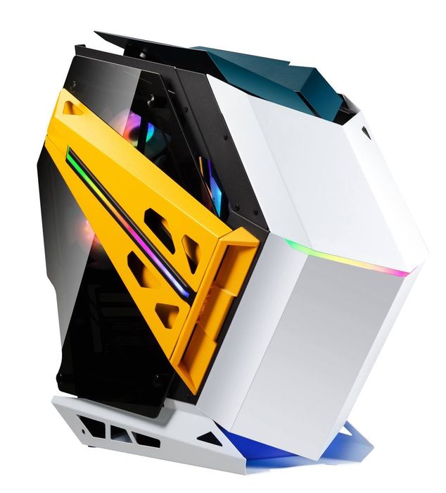 Компьютер корпус ProGaming Neon Black/White case