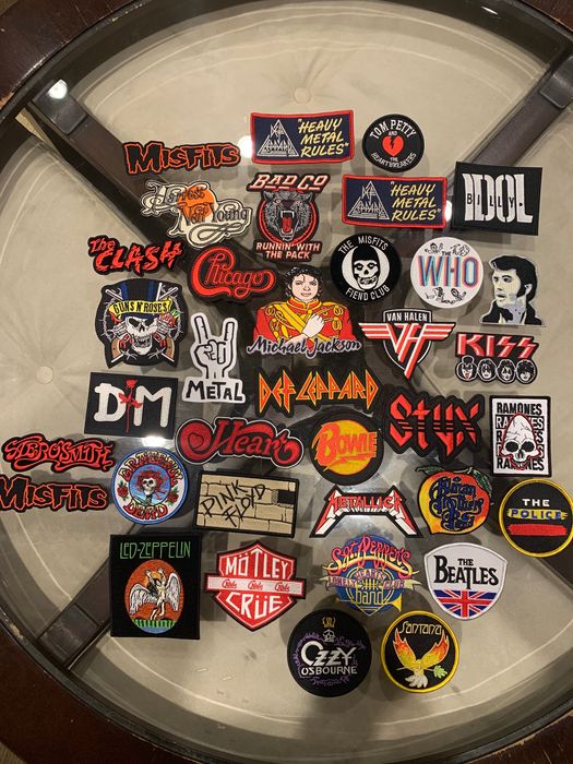 Нашивки Harley Davidson Metallica Judas Priest Iron Maiden