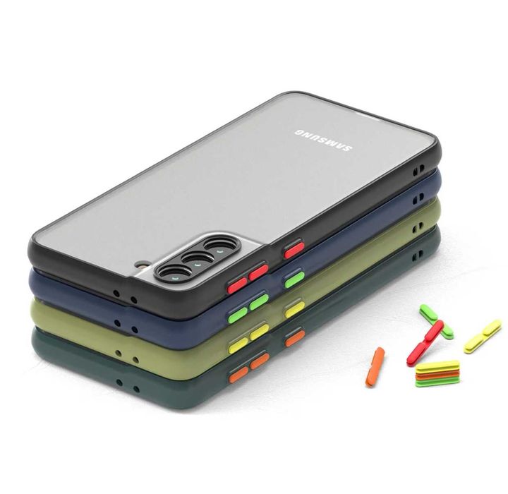 Husa Premium cu protectie la camere pt. Samsung S21 Plus / S21 FE 5G