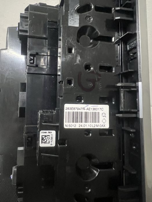 Panou clima comanda AC Renault captur clio dacia