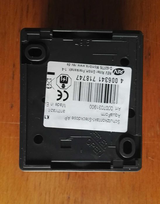 Немски ел.контакт ”REV-Ritter” Антрацит