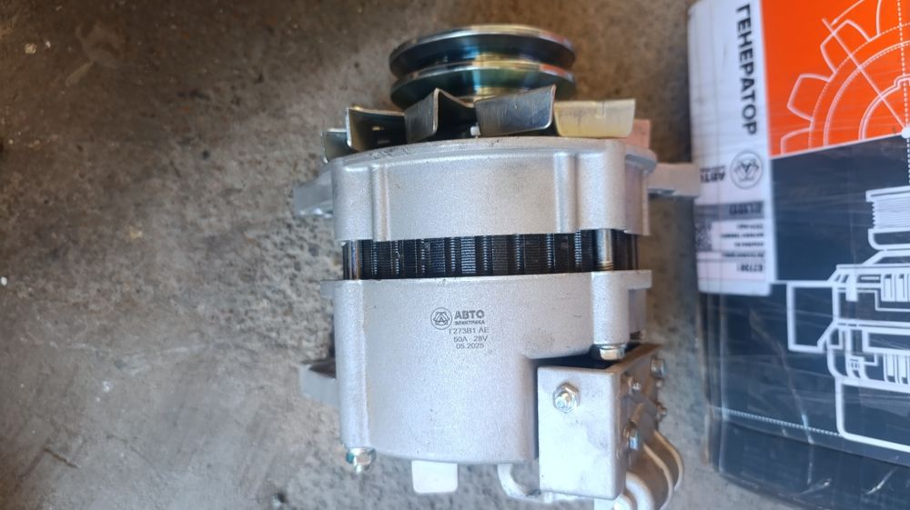 Новый генератор на КамАЗ