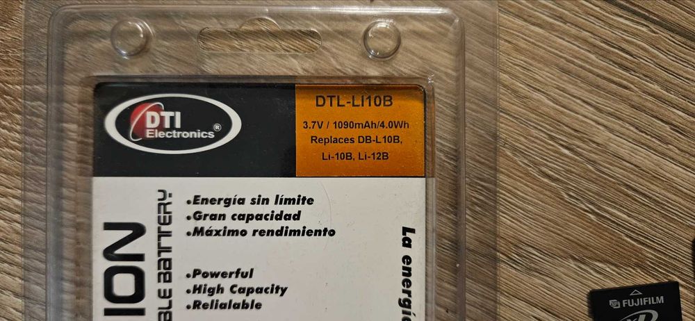 Батерия, карти памет, преходници за цифров фотоапарат