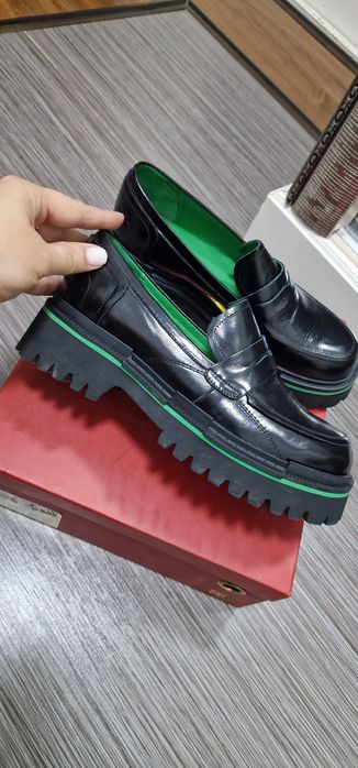 Туфли  (лоферы)женские кожаные