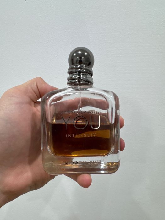 Armani stronger with you intensely