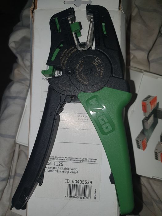 Wago 206-1482 weidmüller knipex Wiha Würth berner wera klauke cembre