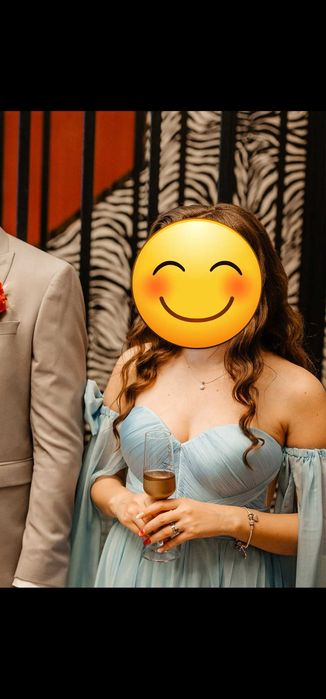 Rochie baby blue Posh Love 36