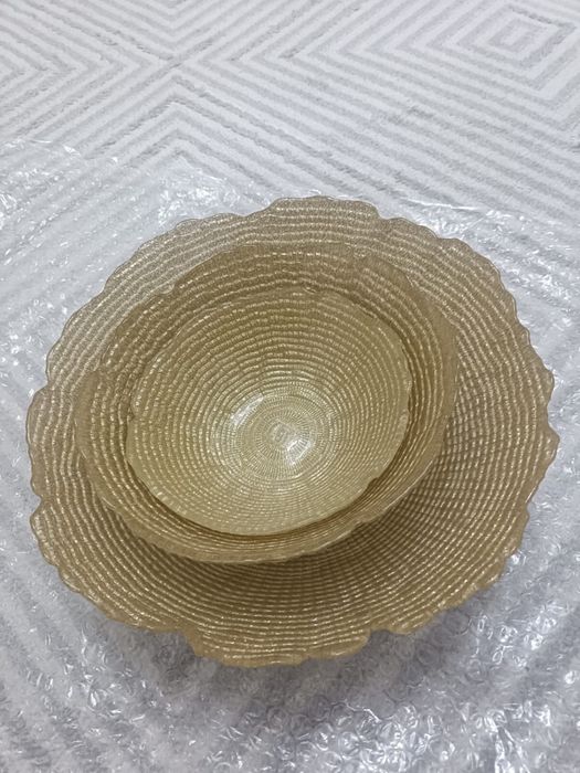 Посуда новая, luxury golden tableware