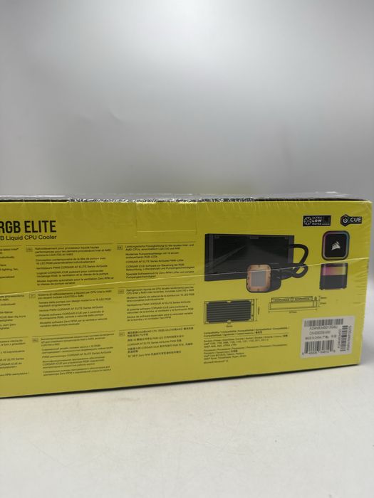 Cooler Procesor Corsair H100i RGB ELITE, compatibil AMD/Intel Nou G