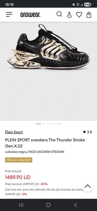 Philipp Plein Thunder Stroke Gen.X.02