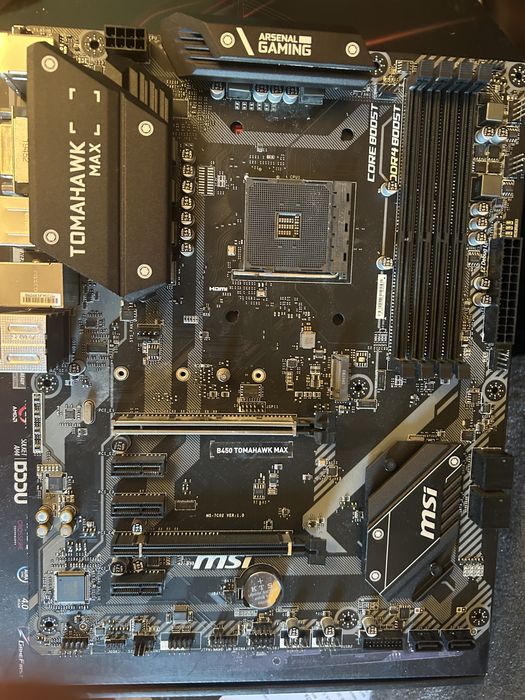 placa de baza msi b450 tomahawk max