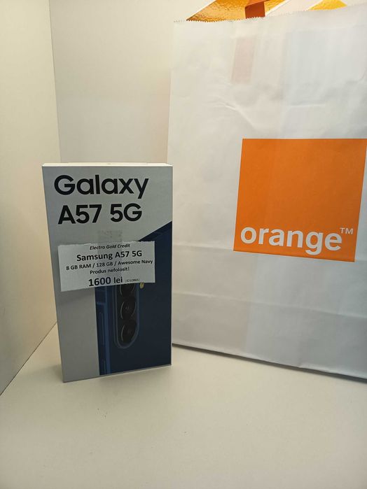 Samsung A57 5G 8GB RAM/128GB/Awesome Navy/Produs nefolosit! ID10865
