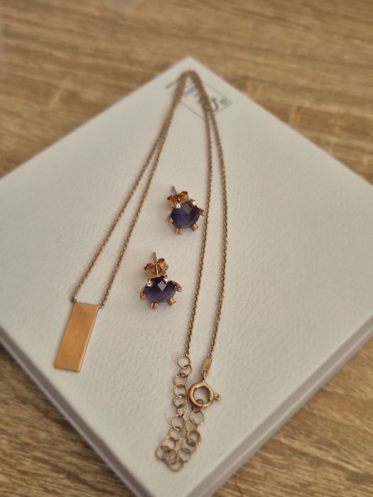 Set colier si cercei argint