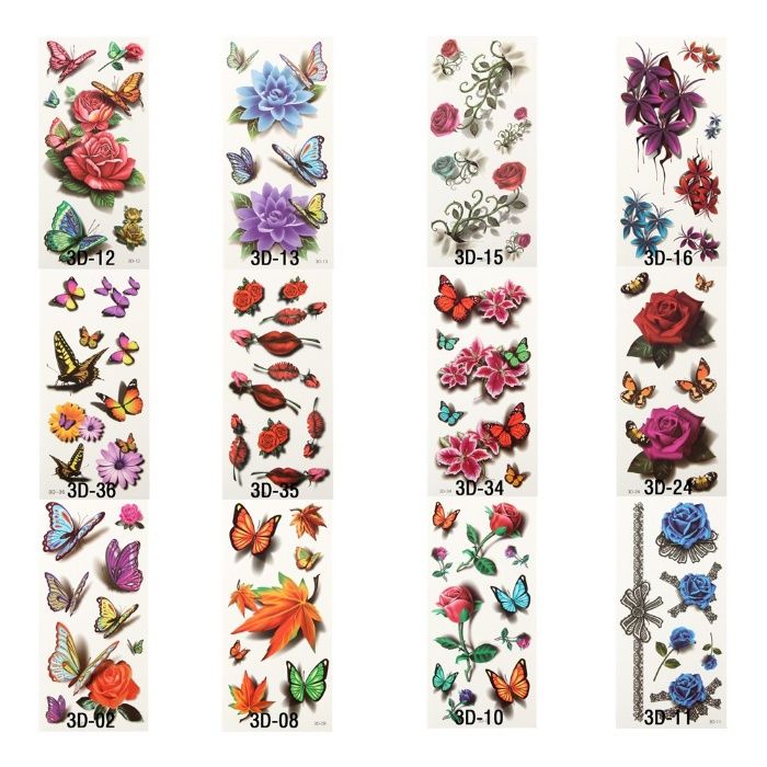 Временни татуировки