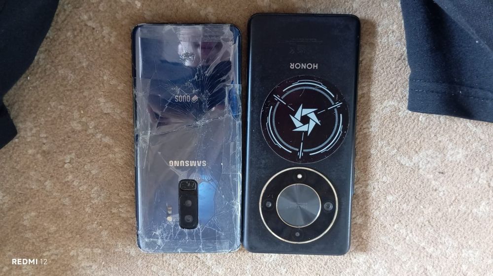 Honor x9b and Samsung s9 plus
