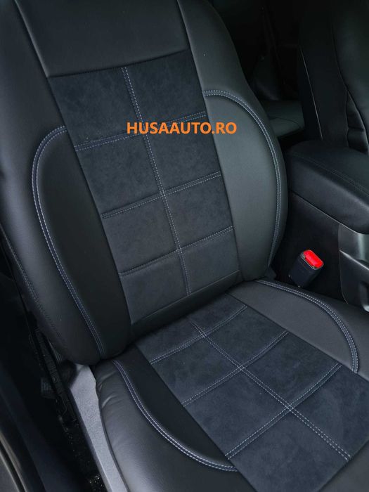 Huse scaun auto Premium,piele ecologica + Alcantara