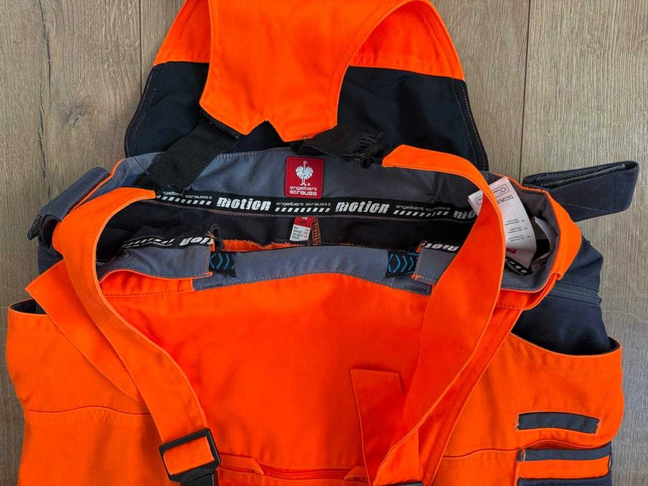 Engelbert Strauss 48 M barbati Motion pantaloni bretele reflectorizant