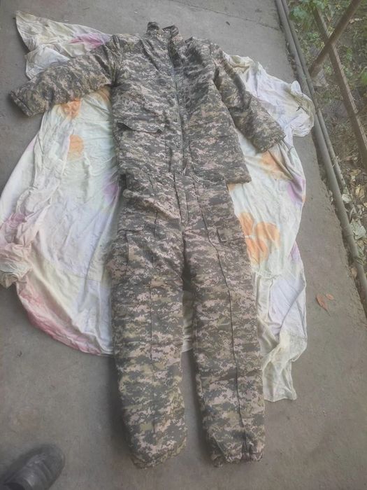 Теплый комуфляжный костюм 48/175