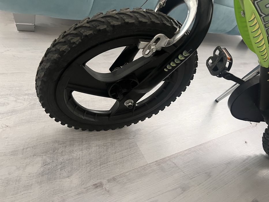 Bicicleta copii 12 inch Dinozaur T-Rex, 3 ani +