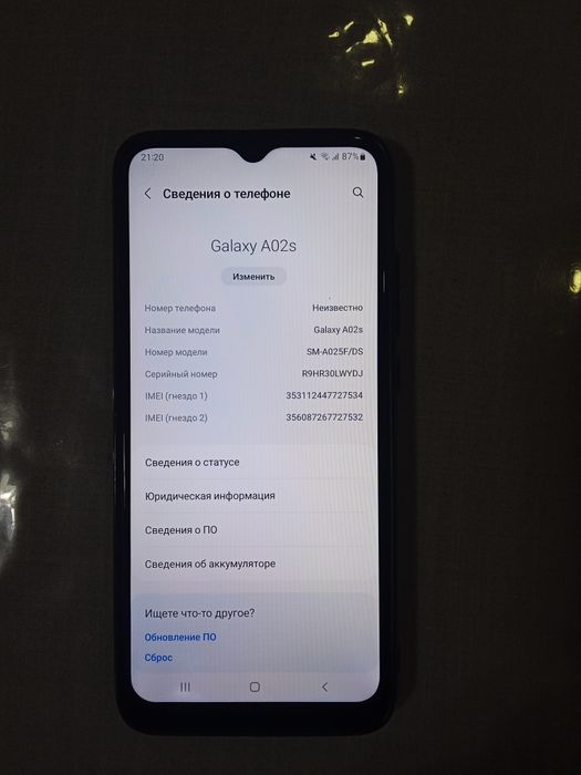 Продаётся Samsung A02s
