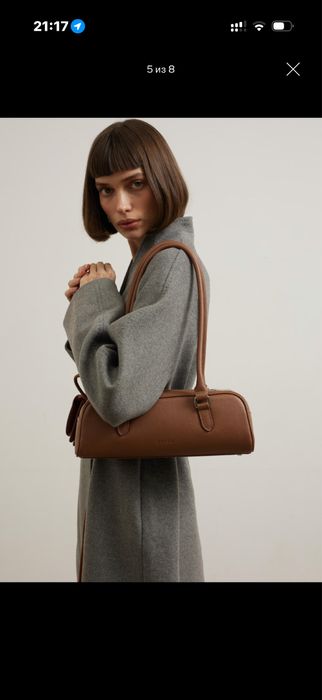 Кожаная сумка новая