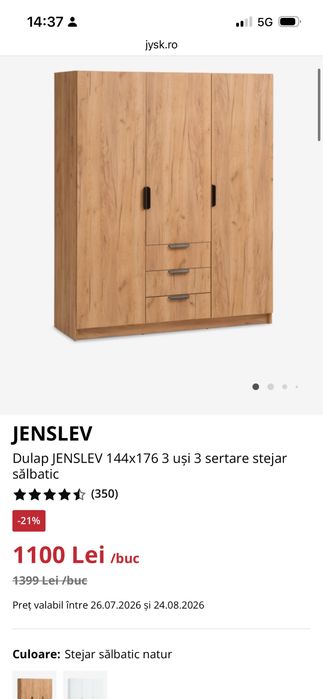 Dulap  sifonier dressing Jysk NOU