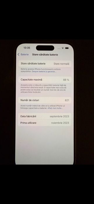 iPhone 15 pro 128 gb Natural titanium