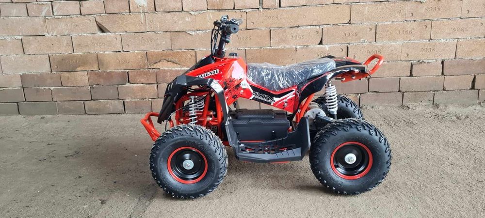 ATV 1000w nou cu garanție faruri led frâne pe disc viteza limitabilă