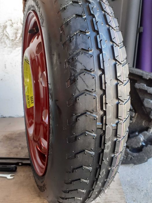 Roata rezerva SLIM cric HYUNDAI i30,i40,Ioniq,Elantra,KIA Ceed,Optima,Carens