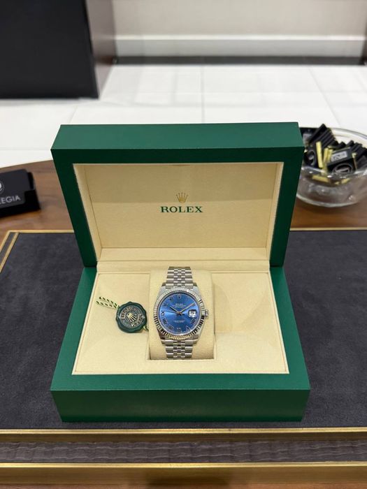 NEW Часы Rolex Datejust 41mm steel and white gold 126334