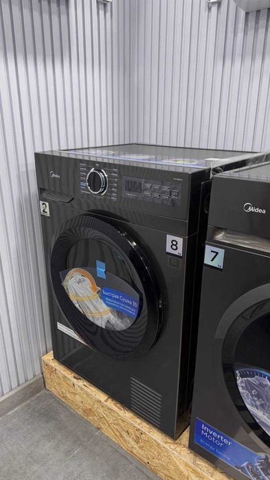 Стиральная машина Midea MF01712BS40/T‑C 7кг + ДОСТАВКА БЕСПЛАТНАЯ