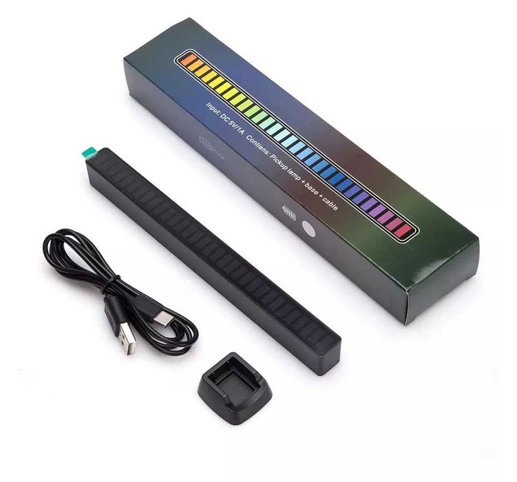 Music Bar – СИНХРОНИЗИРAНЕ с МУЗИКА, музикална ритъмна пръчка, LED Бар