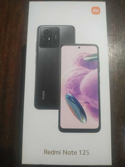 Redmi note 12S onyx Black 8GB RAM 256 GB ROM